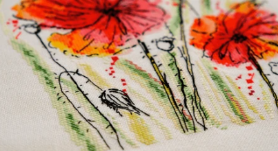 BORDADO CRIATIVO SOBRE AQUARELA - 2025.29.508