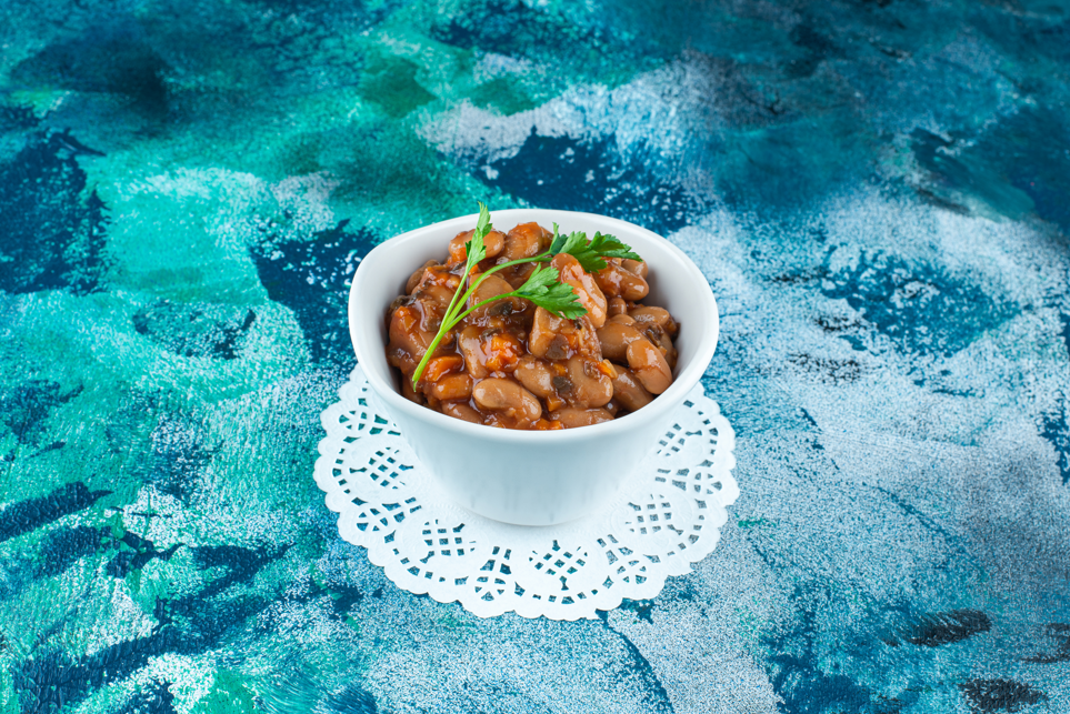 FEIJÃO VERDE COM FRUTOS DO MAR E CRISPE DE TAIOBA - 2026.32.85